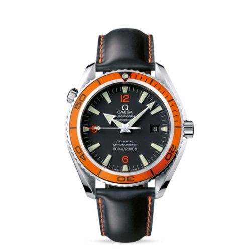 Omega Seamaster Planet Ocean 600M Co-Axial 45.5 Stainless / Orange / Rubber
